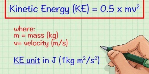 Calcular energia cinética
