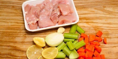 Frango escaldado