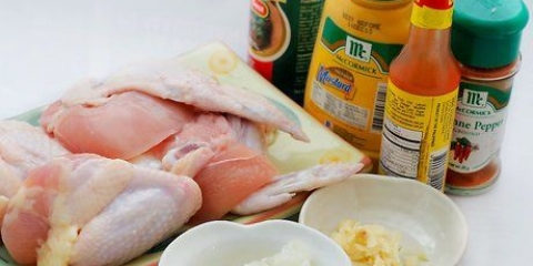 Grelhar asas de frango
