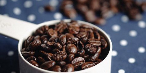 Fazendo café com uma prensa de café