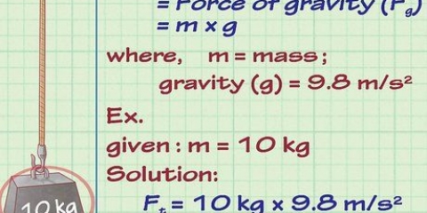 Calculando forças em física