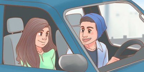 Beijando em um carro
