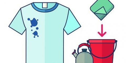 Removendo a tinta látex da roupa