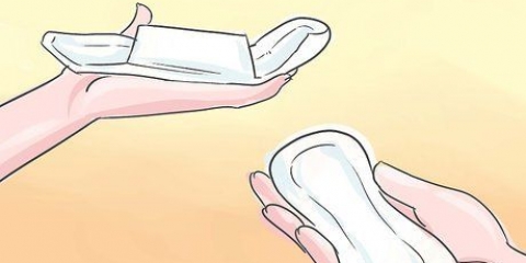 Usando absorventes higiênicos