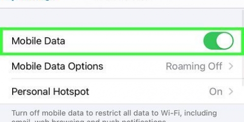 Ativar mensagens mms em um iphone