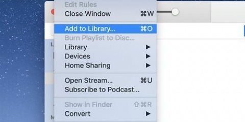 Coloque mp3s no itunes