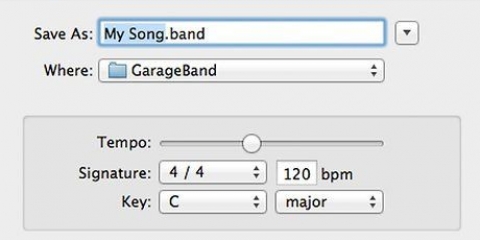 Compondo música com o garageband