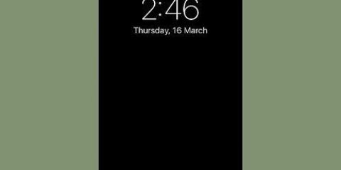 Vá para a central de notificações no iphone