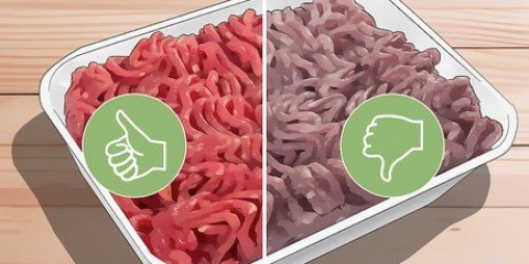 Verifique se a carne picada está estragada