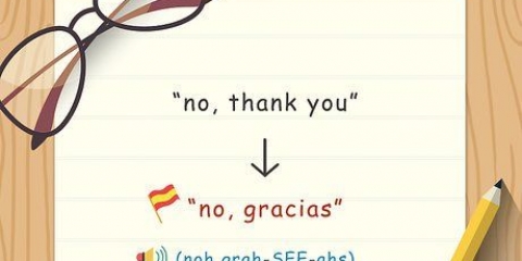 Diga não em espanhol