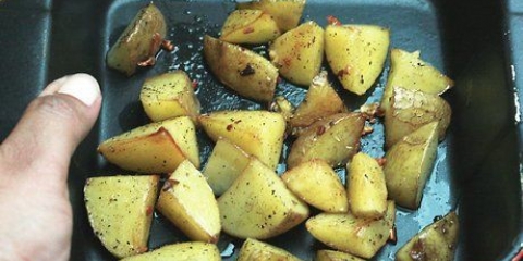 Prepare batatas novas
