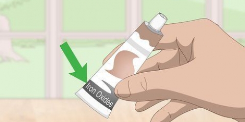 Deixe a tinta a óleo secar rapidamente