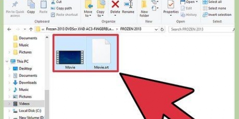 Adicionar legendas a um filme ou vídeo