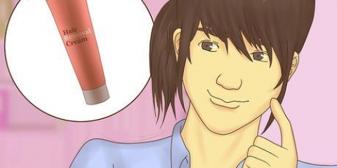 Usando creme depilatório