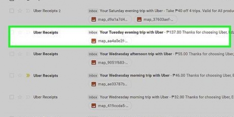 Imprimir recibos uber