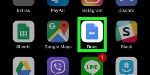 Adicionar números de página no google docs no iphone ou ipad