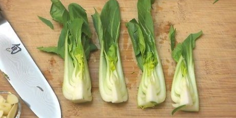 Prepare o pak choi