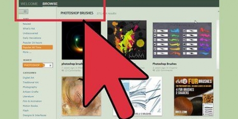 Adicionar pincéis ao photoshop