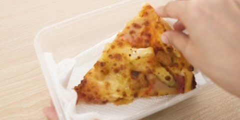 Armazenar e reaquecer a pizza