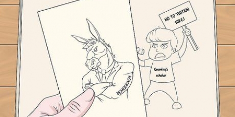 Fazendo caricaturas políticas
