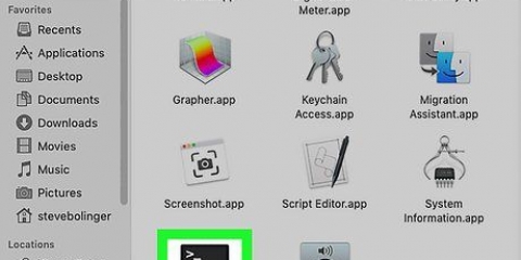 Abrindo programas com privilégios de root em um mac