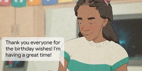 Responda quando alguém o parabenizar pelo seu aniversário