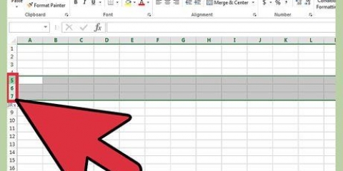 Ocultar linhas no excel