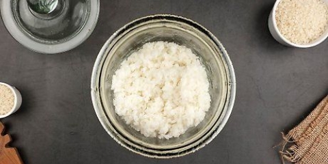 Fazendo vinagre de arroz