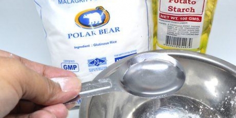 Fazendo papel de arroz