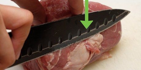 Prepare cubos de carne