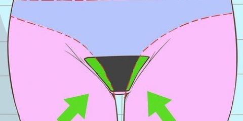 Remova os pelos pubianos ao redor da vagina