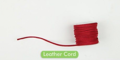 Fazendo nós deslizantes em um colar