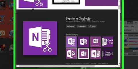 Faça capturas de tela no onenote