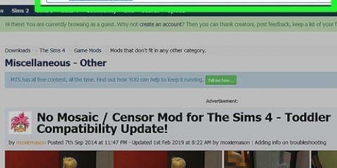 Torne os sims sem censura