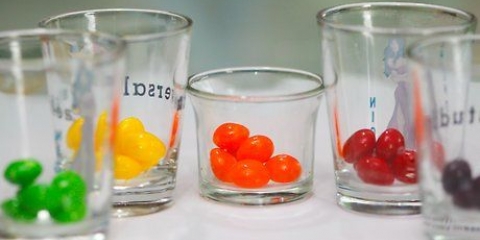 Fazendo skittles vodka