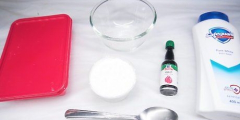 Fazendo slime com amido de milho e gel de banho
