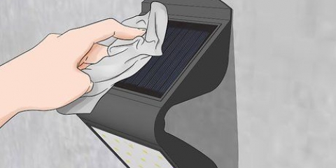 Carregar lâmpadas solares sem luz solar