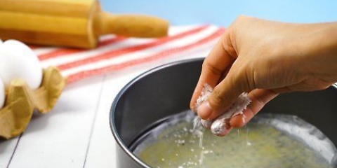 Fazendo pão de ló
