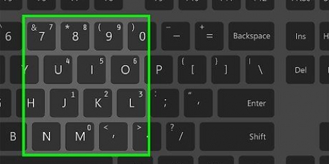 Criando símbolos em um laptop