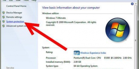 Usando a restauração do sistema com o windows 7