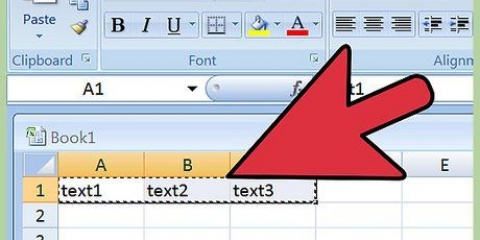 Colar texto delimitado por tabulação no excel