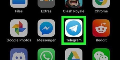 Encontre canais do telegram no iphone ou ipad