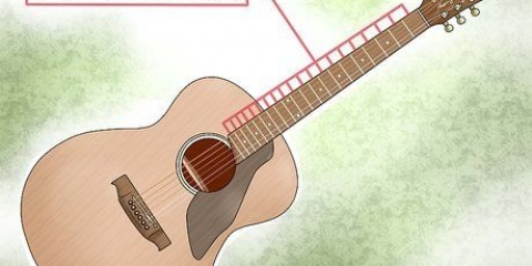 Tocando escalas em uma guitarra