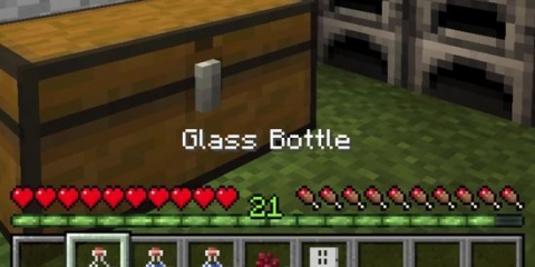 Fazendo poções no minecraft