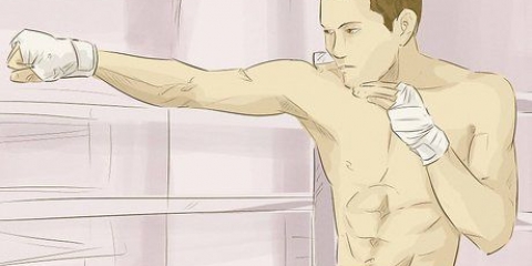 Treinando como boxeador
