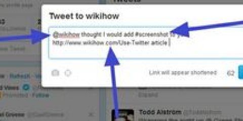 Usando o twitter