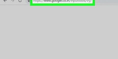Digitando em hindi em um pc