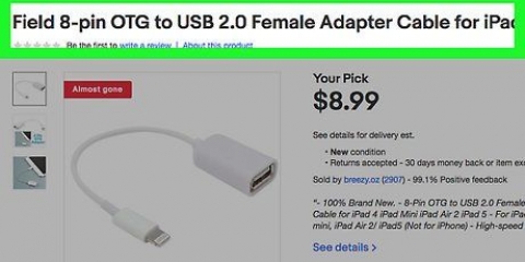 Conectando usb a um ipad