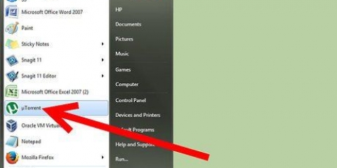 Configurar o utorrent