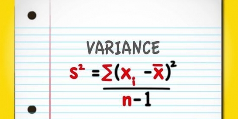 Calcular variância